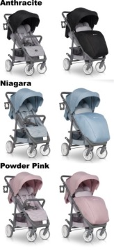 ПРОГУЛЯЮЩАЯ КОЛЯСКА EURO-CART FLEX ДО 22 КГ АНТРАЦИТОВЫЙ