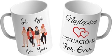 KUBEK FRIENDS PRZYJACIÓŁKI KOLEŻANKI + IMIONA
