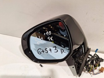 Lusterko zewnętrzne lewe Citroen C4 Picasso 06-13 14PIN