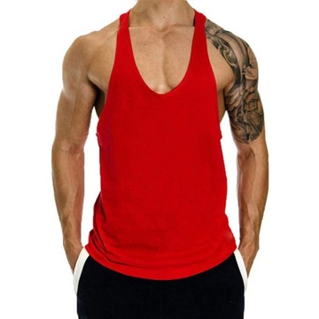 Movement gym clothing cotton canotte bodybuilding