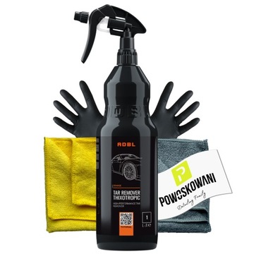 ADBL TAR AND GLUE REMOVER 1L ŚRODEK DO USUWANIA SMOŁY ASFALTU KLEJU ŻEL