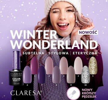 CLARESA LAKIER HYBRYDOWY WINTER WONDERLAND 4