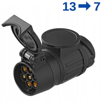 ADAPTER REDUKCJA PRZEJŚCIÓWKA GNIAZDA HAK 13/7 PIN