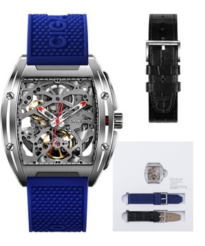 Zegarek męski Ciga Z-Series Stainless Steel Skeleton