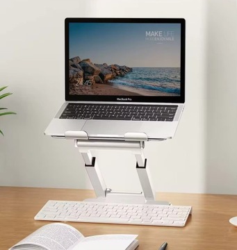 Регулируемая алюминиевая подставка TOUNEE для ноутбука MacBook iPad (LS07)