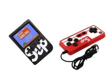 KONSOLA PRZENOŚNA GAME BOY 401 gier +pad CZARNA