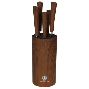 НАБОР КУХОННЫХ НОЖЕЙ В БЛОКЕ, 5 ШТ, НАБОР ТРУБ