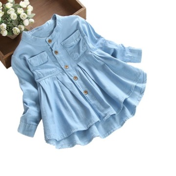 ПЛАТЬЕ-ТУНИКА-РУБАШКА ДЛЯ ДЕВОЧЕК 110