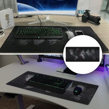 Коврик для мыши и клавиатуры, настольный коврик БОЛЬШОЙ 100х50см GAMING xxl