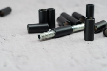 Черная проставка для ретро-лампы в стиле лофт своими руками