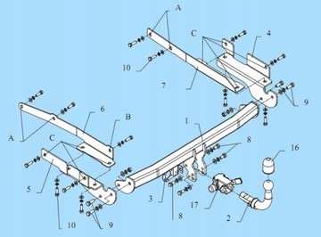 ZAŘÍZENÍ(HÁK) TÁŽNÝ AUTO-HAK Z 33A