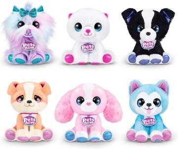 ИНТЕРАКТИВНАЯ ГОВОРЯЩАЯ ПЛЮШЕВАЯ ИГРУШКА ДЛЯ СОБАКИ 17 см БЕСПЛАТНЫЙ НАБОР ДЛЯ СОБАКИ