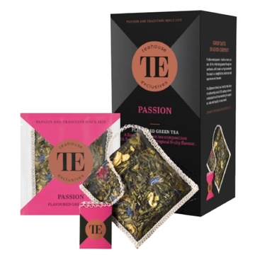 Herbata zielona Teahouse Luxury Passion - 15 szt.