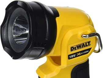 Lampa LED 18 V XR Li-Ion z obrotową głowicą DeWalt