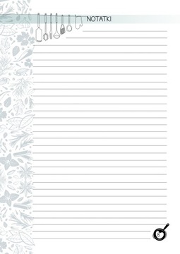 Книга рецептов, кулинарный блокнот.