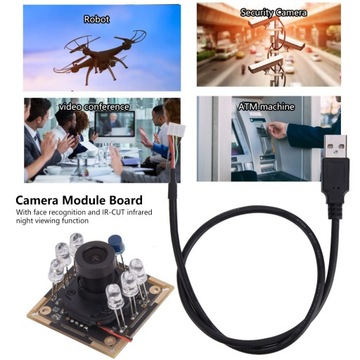 OV9732 Чип платы модуля USB-камеры IR CUT Распознавание лиц с