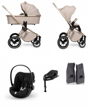 Muuvo Quick Boho Beige 4V1 s Cybex Cloud G Cybex G báze