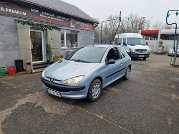 Peugeot 206 Hatchback 1.1 i 60KM 2003 Peugeot 206 1,1 Benzyna 60 KM, Elektryczne Szyby,, zdjęcie 1