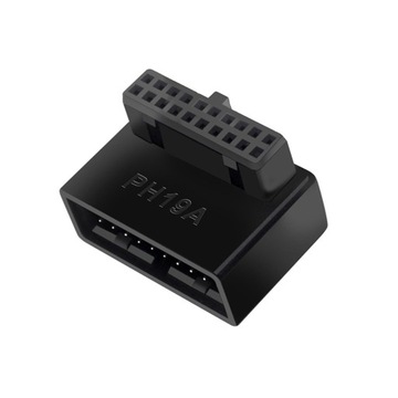Adapter przedłużający USB 3.0 19 20pin męski na