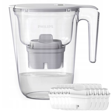 Dzbanek filtrujący Philips AWP2935WHT + 10 wkładów