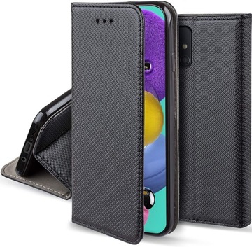 Etui do SAMSUNG GALAXY A51 SMART MAGNET +SZKŁO 9H