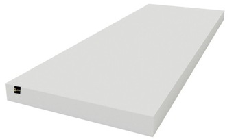 Materac 140x200x10 cm pianka bez pokrowca piankowy