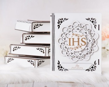 Библия в коробке.Сувенир Первого Причастия ОБК-8.