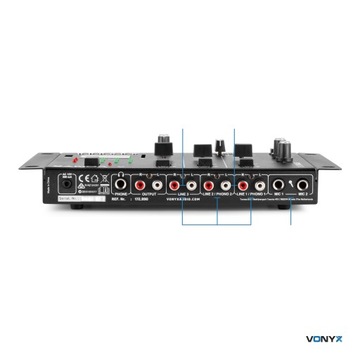 Vonyx 4-канальный Bluetooth USB SD-микшер