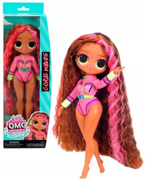 LALKA LOL SUPRISE CORAL WAVES PREZENT DZIEWCZYNKI