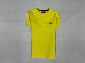 Henri Lloyd t-shirt dziecięcy żółty logo 10 11