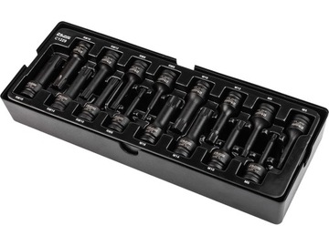 НАБОР УДАРНЫХ НАСАДОК 16 ШТ. М5-М18 1/2'