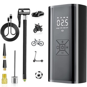 POMPKA ELEKTRYCZNA DO ROWERU AIR PUMP PRO 10.3 bar