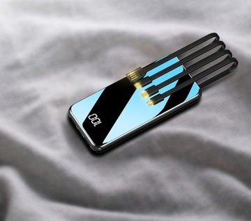 УНИВЕРСАЛЬНЫЙ POWERBANK 20000 мАч MICRO USB-C USB LED