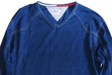 TOMMY HILFIGER DENIM BLUZA JEANSOWA ROZM.M/L