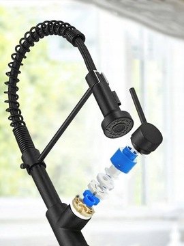 Смеситель для кухни с гибким изливом