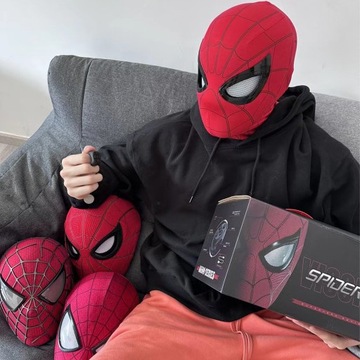 Maska pająka-MASKA SPIDERMAN PAJĄK PRZEBRANIE-Nowa rozgrywka-w mgnieniu oka