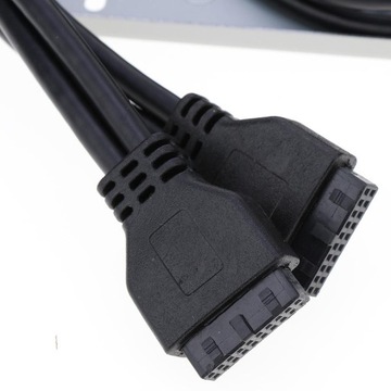ПК Компьютер Передний дисковод гибких дисков Панель типа C USB