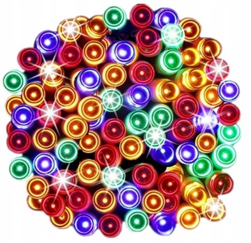 LAMPKI CHOINKOWE 300 LED KOLOROWE FLASH ZEWNĘTRZNE WEWNĘTRZNE