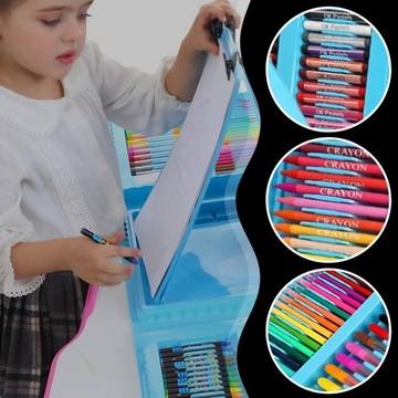 БОЛЬШОЙ ХУДОЖЕСТВЕННЫЙ НАБОР МАРКЕРОВ Colon Colon ДЛЯ ШКОЛЬНОГО ЧЕМОДАНА 208 EL