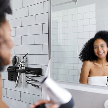 ДЕРЖАТЕЛЬ-ОРГАНИЗАТОР ДЛЯ СУШИЛКИ ДЛЯ КУЛОН, ВЫПРЯМЛЯЮЩИХ КУЛОНЫ