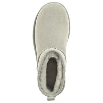 Buty Botki Zimowe Damskie UGG W Classic Ultra Mini 1116109 Szare