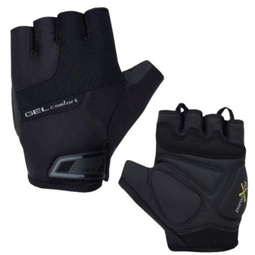 RĘKAWICZKI ROWEROWE CHIBA GEL COMFORT czarne M