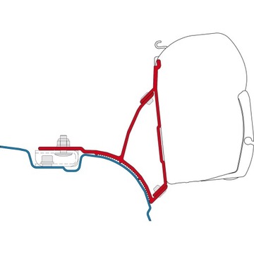 Adapter markizy Fiamma VW T5 T6 Transporter Multivan kampervan