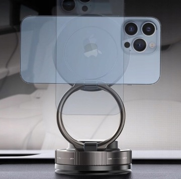 Магнитный автомобильный держатель для телефона, вращающийся на 360°, прочный и прочный