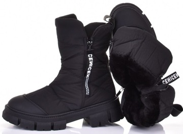 МОДНЫЕ ЖЕНСКИЕ СНЕЖНЫЕ БОТИНКИ, УТЕПЛЕННАЯ ЗИМНЯЯ ОБУВЬ НА ПЛАТФОРМЕ