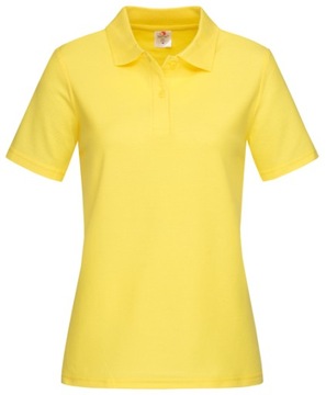 T-Shirt koszulka polo damska ST3100 Żółta XL