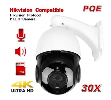 Kamera sieciowa PTZ jakość 4K 8MPX IR100 30xZoom_!!_`