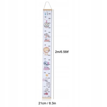 WISIOREK DEKORACJE MIARKA WZROSTU 200CM