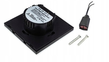 DOTYKOWY WŁĄCZNIK ŚWIATŁA PODWÓJNY SZKLANY IDOM