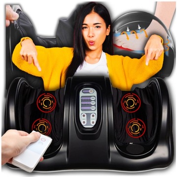 MASAŻER DO STÓP NÓG ŁYDEK CIAŁA URZĄDZENIE MASAŻU MASUJĄCE SHIATSU ROYAL+
